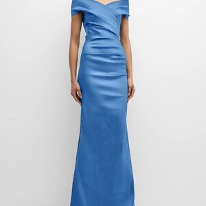 Rickie Freeman for Teri Jon Dress Periwinkle Size 2